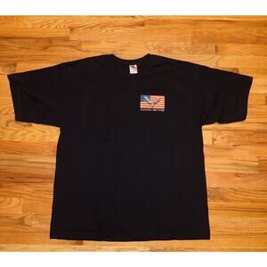 Vintage Chevrolet Corvette Stingray Shirt Men's Large Chevy GM Acme Black Car